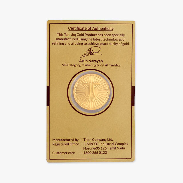 10 gram 24 Karat Gold Coin