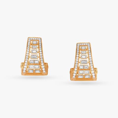 Darling Diamond Wrap Earrings