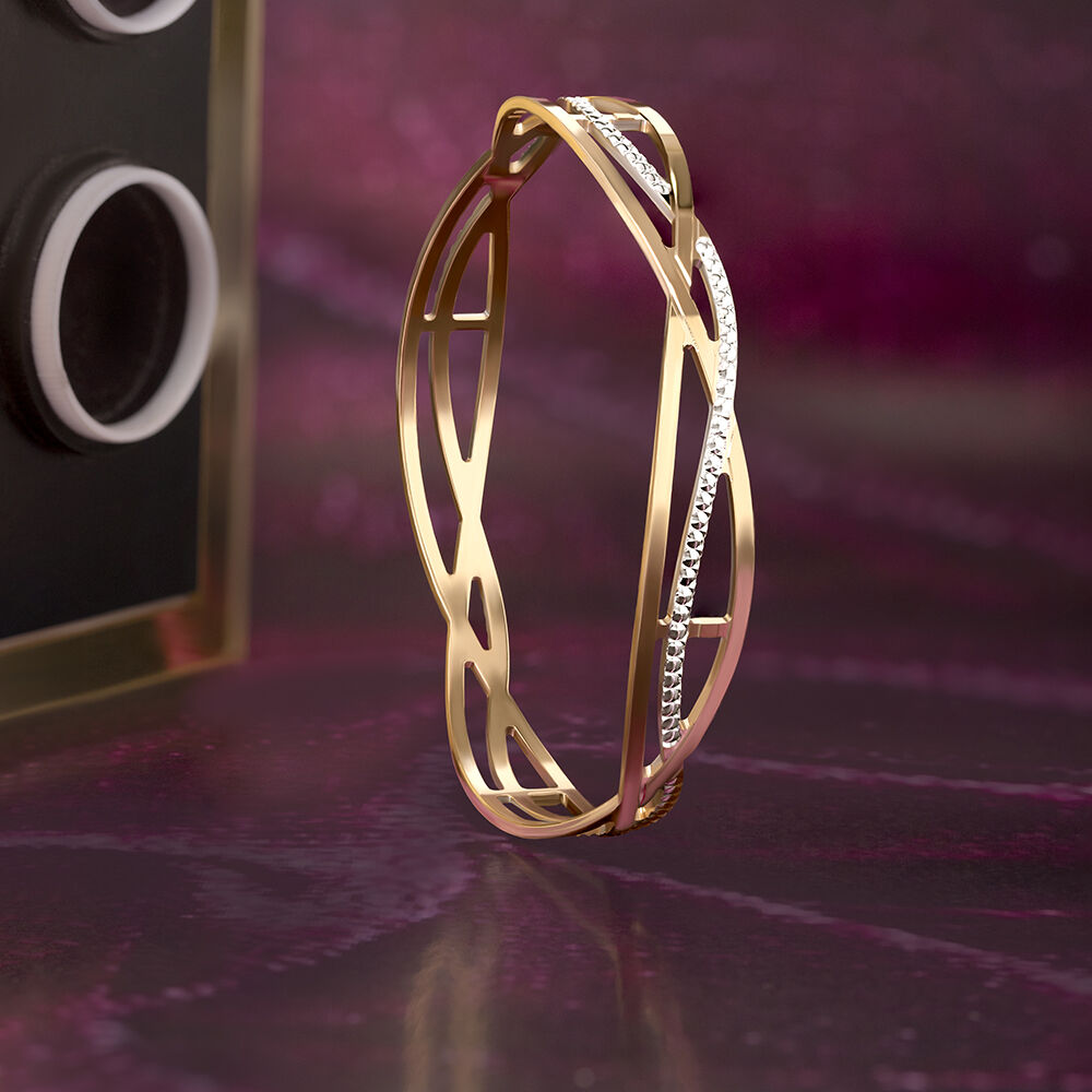 Gold Bangle for Women Mia by Tanishq Bangle Online