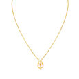Imposing Trishul Gold Pendant with Chain for Kids,,hi-res image number null