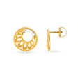 Contemporary Graceful Stud Earrings,,hi-res image number null