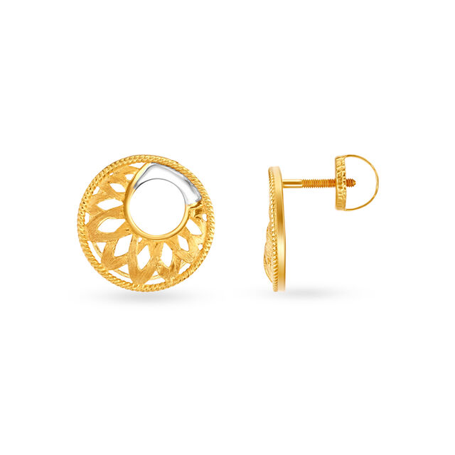 Contemporary Graceful Stud Earrings,,hi-res image number null