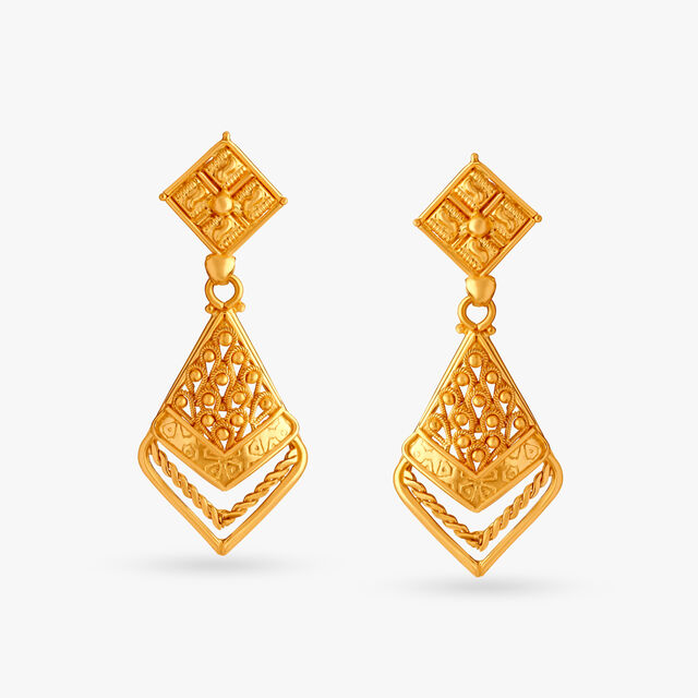 Radiant Traditional Drop Earrings,,hi-res image number null