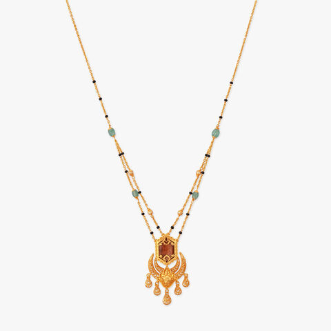 Sunlit Vows Gold Mangalsutra