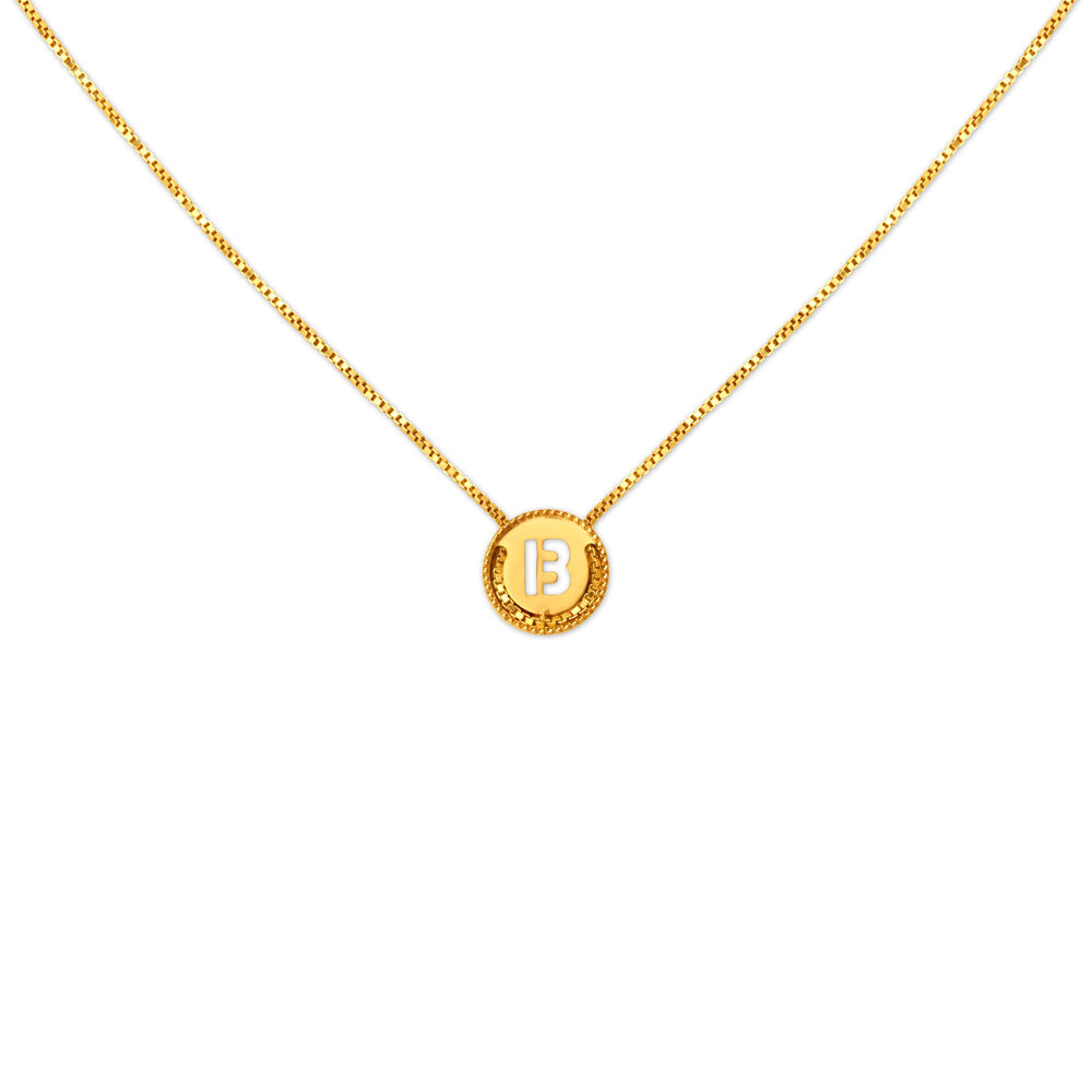 14K Real Gold Initial b Necklace, Initial B Pendant Necklace, 14K Real Gold  Cable Chain, Letter B Necklace in 14k Gold, Birthday Gift - Etsy