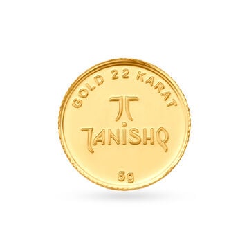 5 gram 22 Karat Gold Coin