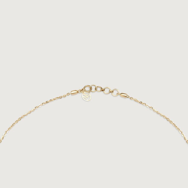 Lunar Arcs 14Kt Gold Pendant with Chain,,hi-res image number null
