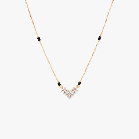 Celestial Curve Diamond Mangalsutra