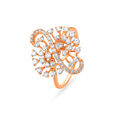 Nature Inspired Diamond Finger Ring,,hi-res image number null