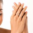 14 KT Rose Gold Magical Diamond Ring with Charm,,hi-res image number null