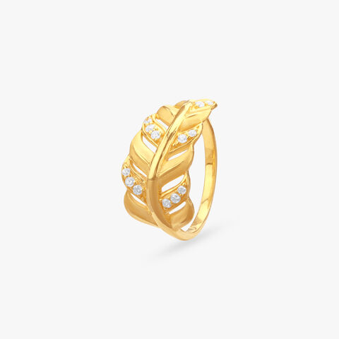 Enchanted Vines Gold Ring