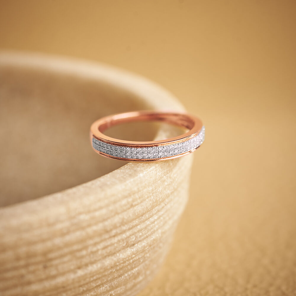 Minimalistic Platinum Finger Ring for Men