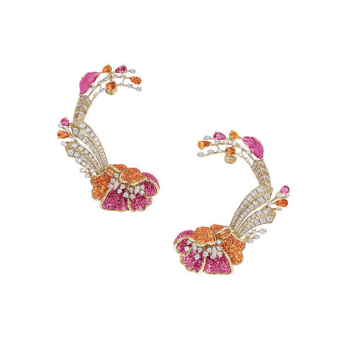 Blooming Poppy Necklace Set