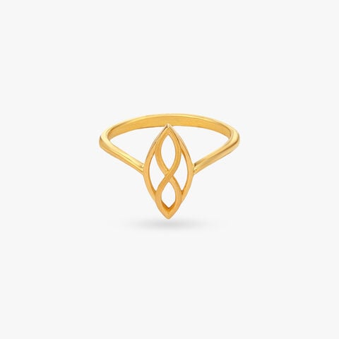 Endless Bloom Gold Finger Ring