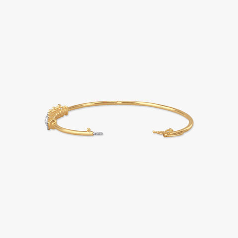 Glimmer Grid Diamond Bangle