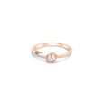 14 KT Rose Gold Magical Diamond Ring with Charm,,hi-res image number null