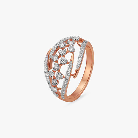 Bloom Trail Diamond Ring