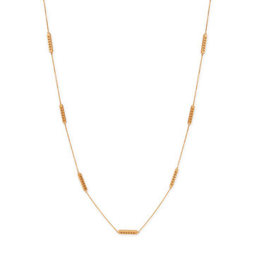 14KT Yellow Gold Stylish Charming Yard Chain