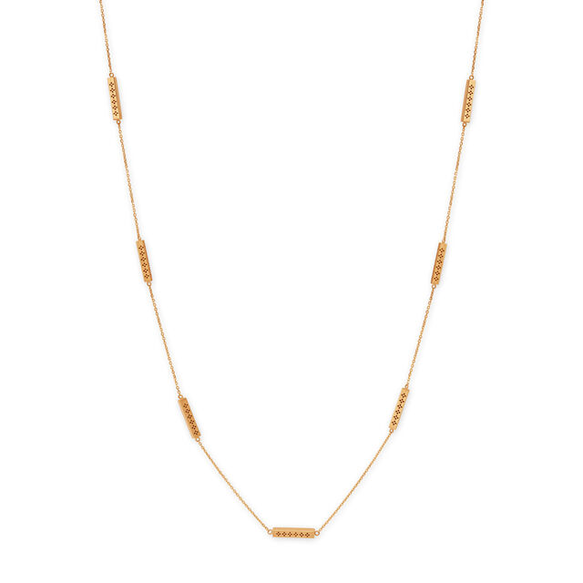 14KT Yellow Gold Stylish Charming Yard Chain,,hi-res image number null