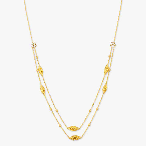 Dual Strand Gold Necklace