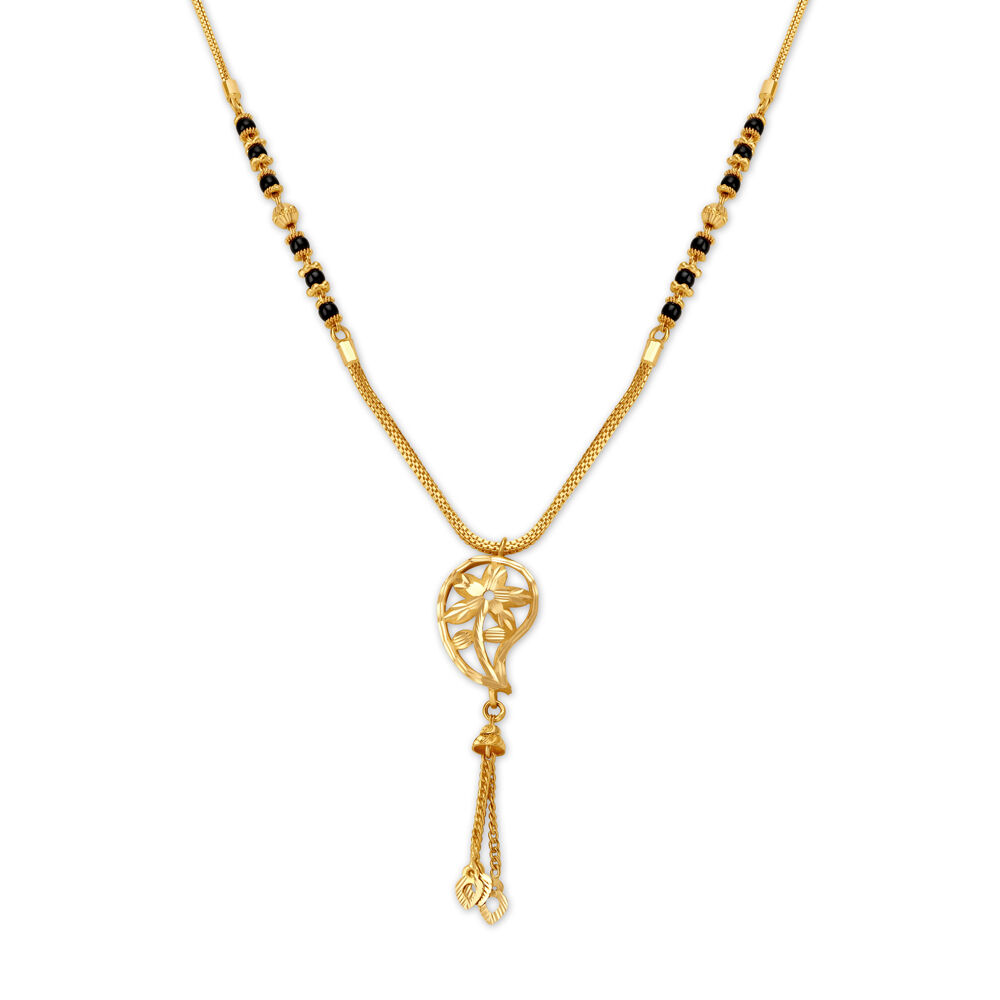 Leaf mangalsutra new arrivals