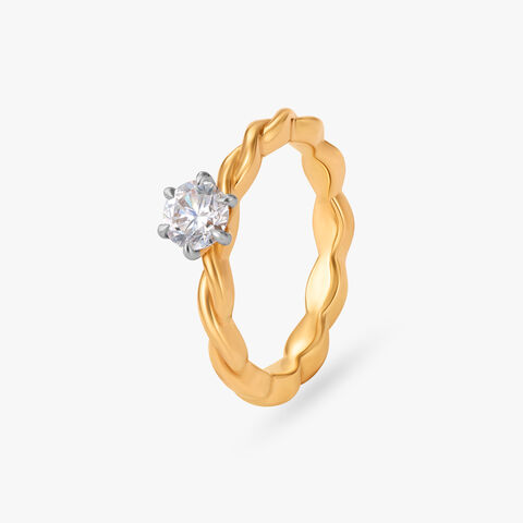 Nebulous Vogue Celeste Solitaire Ring