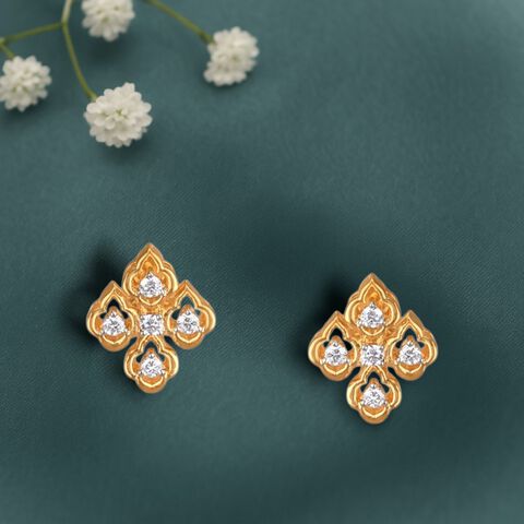 Regal Florenza Diamond Stud Earrings