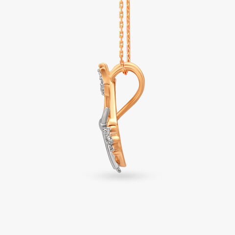 Eternal Strength Durga Diamond Pendant