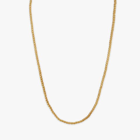 Box Link Gold Chain