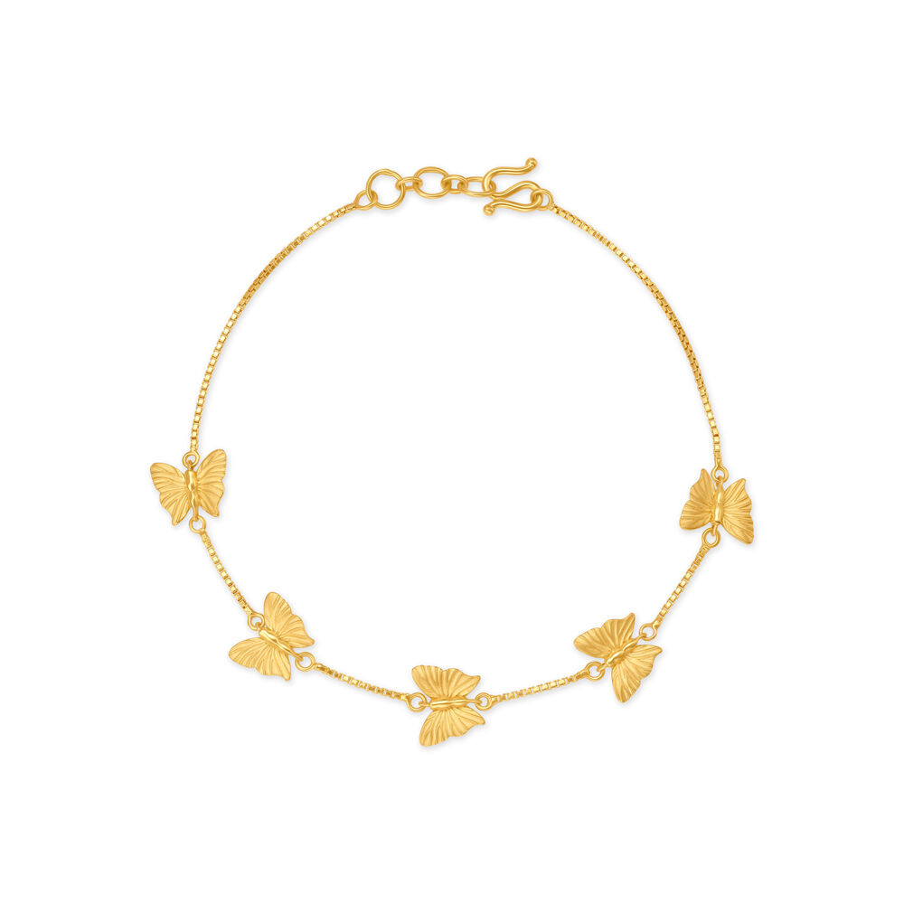 Buy Mia by Tanishq Nature's Finest Gold Sparkling Revival Bracelet Online  At Best Price @ Tata CLiQ