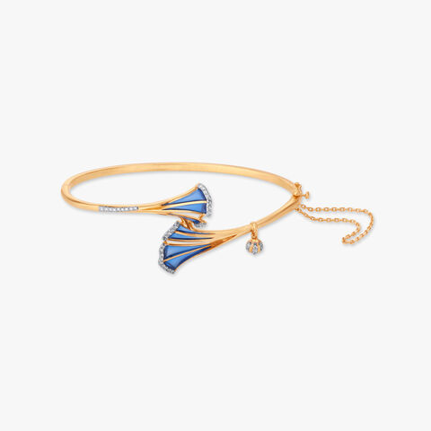 Aerial Rhythm Diamond Bangle