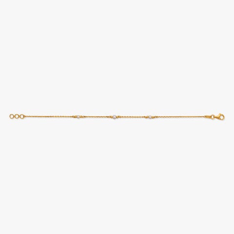 Soft Orbit Gold Bracelet