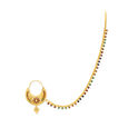 Entrancing Gold Nath for the Bengali Bride,,hi-res image number null