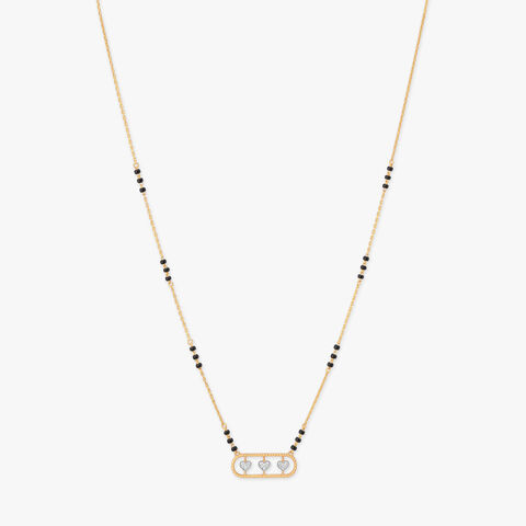 Eternal Trio Diamond Mangalsutra