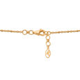 Mamma Mia 14 KT Yellow Gold Luna Love  Pendant with Chain for Kids,,hi-res image number null