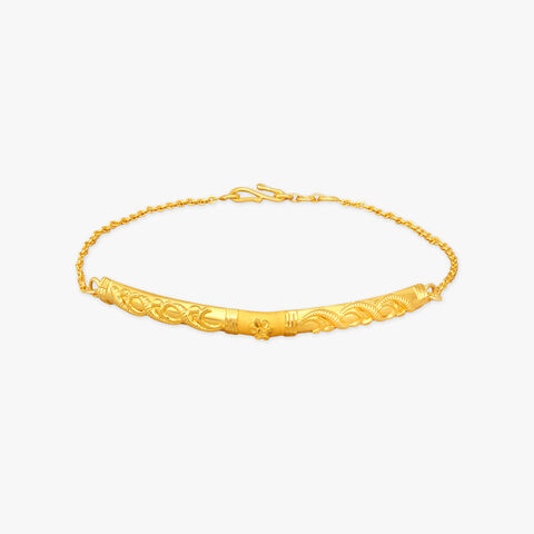 Twirling Vine Gold Bracelet