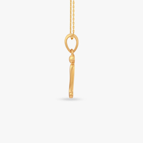Signature i Gold Pendant