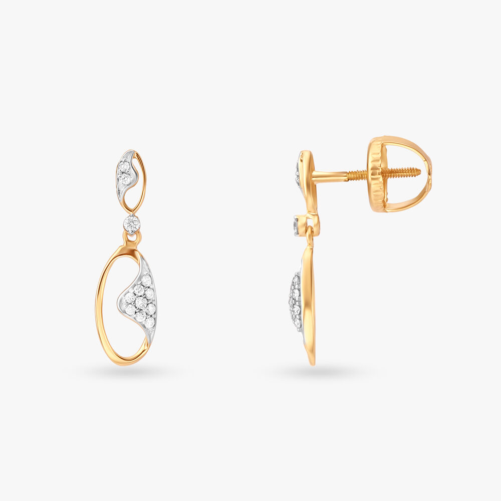Tanishq diamond drop earrings shop