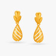 Enchanting Tulips Gold Drop Earrings,,hi-res image number null