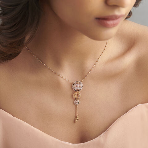 Mesmerising Abstract Gold Chain