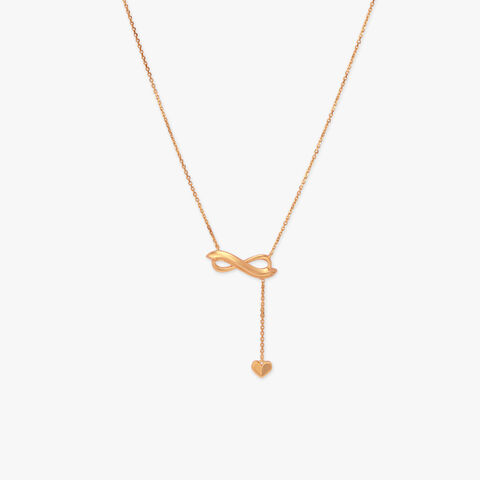 Forever Entwined Gold Necklace