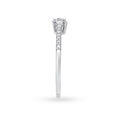 Sleek Stunning Diamond Solitaire Look Finger Ring,,hi-res image number null