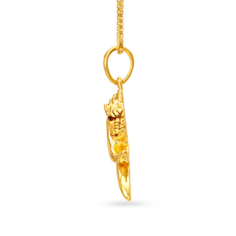 Flamboyant Lion Pendant for Men