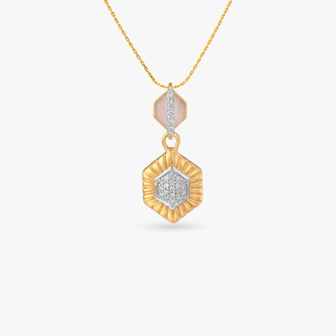 Flip Side Diamond Pendant