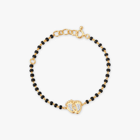Little Footprints Diamond Bracelet for Kids