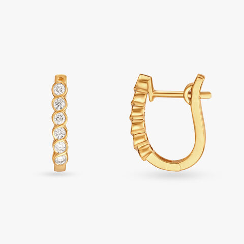 Classic Halos Hoop Earrings