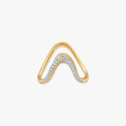Bold Chic Diamond Finger Ring