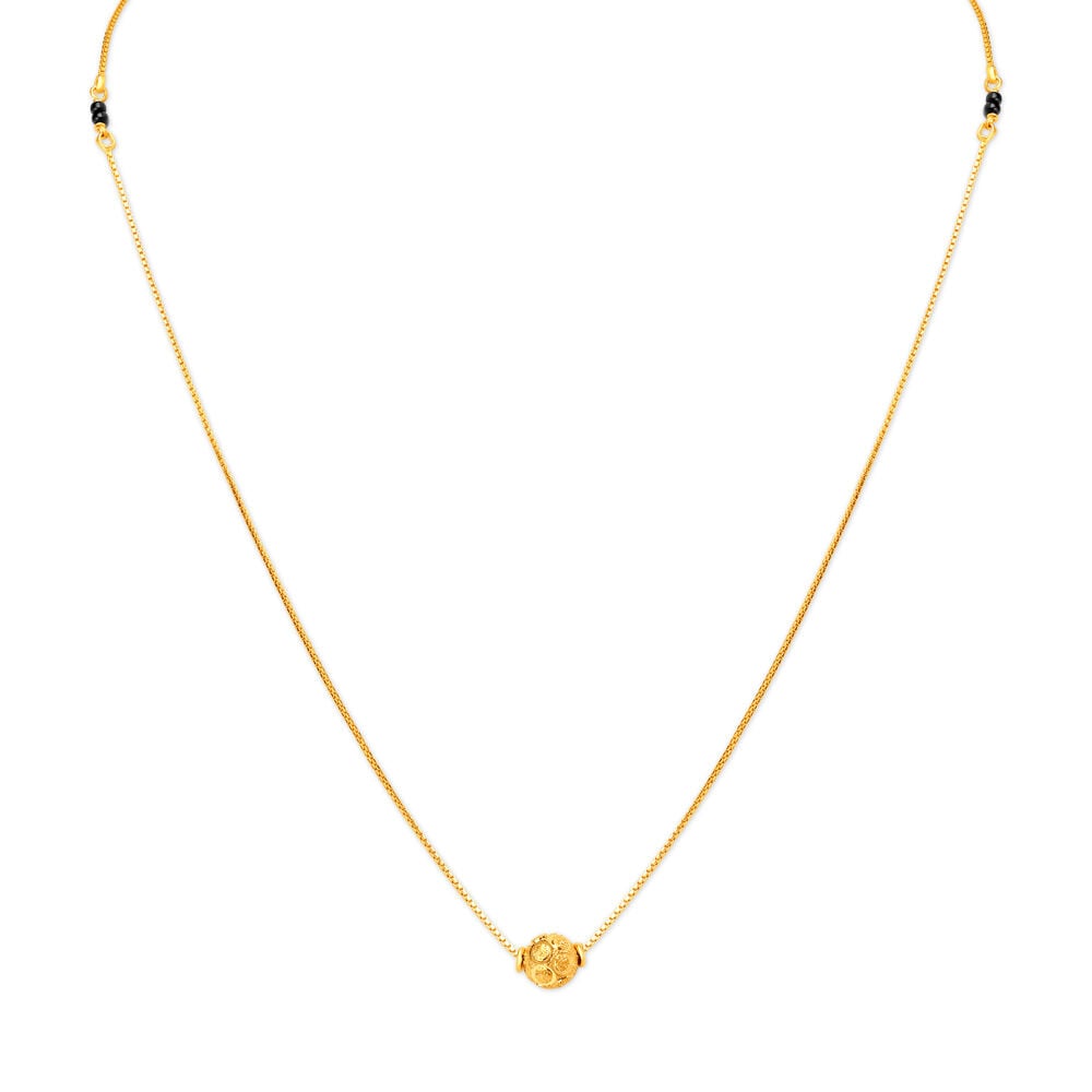 Stunning Bead Gold Chain For Kids