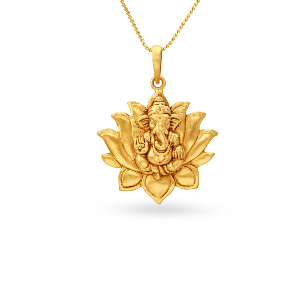 Ganpati pendant tanishq online