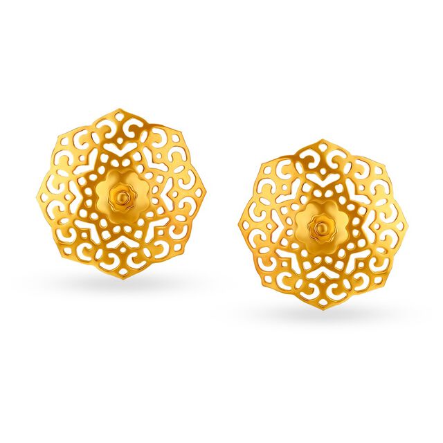 Geometric Gold Pendant Set,,hi-res image number null